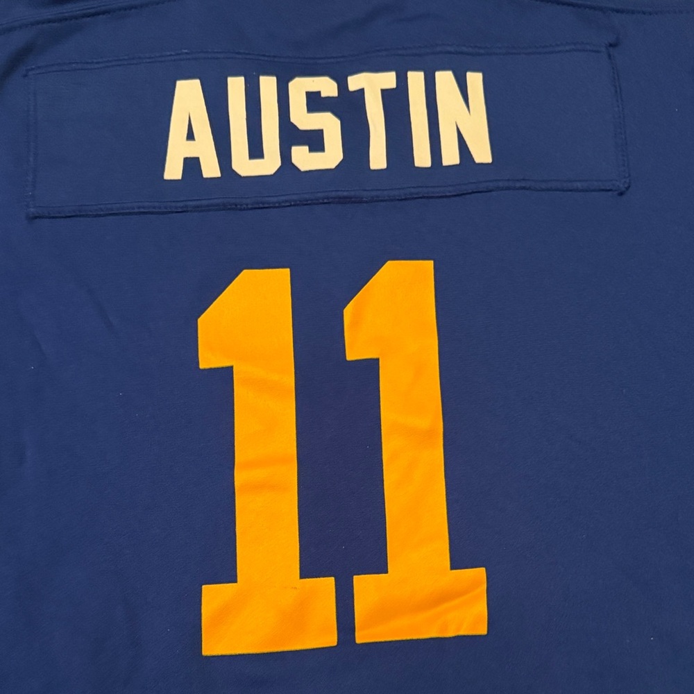 NFL Nike Tavon Austin Rams Blue and Yellow Sports Jersey Boys XL - Picture 4 of 7
